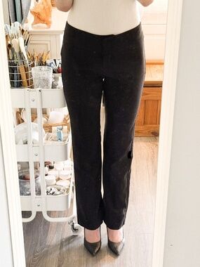 Vintage Low-Rise Kenneth Cole New York Women's Black Trousers
